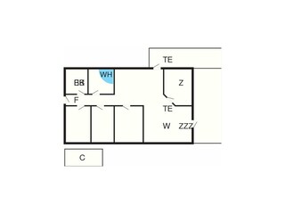 Casa de vacaciones Humble Plano de planta 2