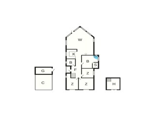 Maison de vacances Lønstrup Plan d'étage 40