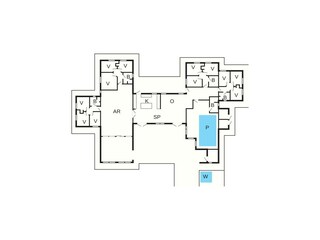 Casa per le vacanze Marielyst Pianta del piano 55