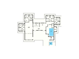 Vakantiehuis Marielyst Grondplan 3
