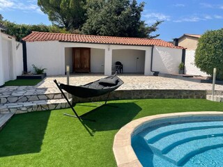 Ferienhaus Pouzols Minervois Außenaufnahme 9