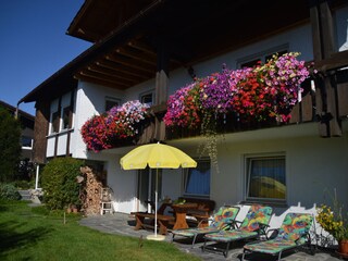 "Alpenrose" Terrasse