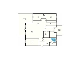 Holiday house Sønderballe Floor Plan 3