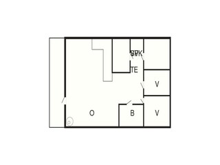 Ferienhaus Klegod Grundriss 5