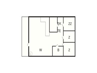 Maison de vacances Klegod Plan d'étage 4