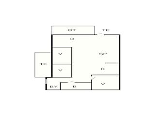 Vakantiehuis Blokhus Grondplan 35