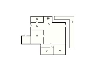 Maison de vacances Gilleleje Plan d'étage 39