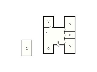 Maison de vacances Bork Havn Plan d'étage 43