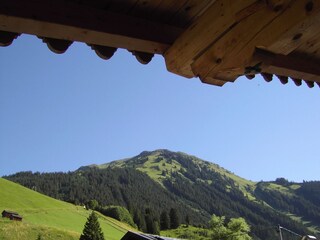 Ausblick vom Balkon
