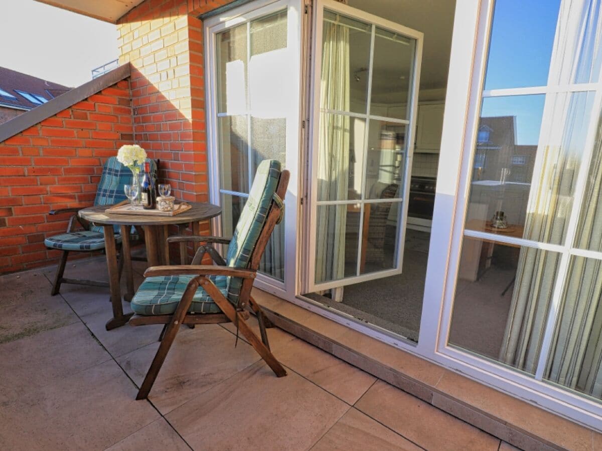 Balkon mit Meerblick