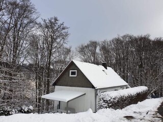 Ferienhaus Winterberg Außenaufnahme 4