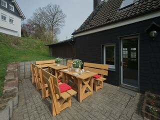 Ferienhaus Winterberg Außenaufnahme 3