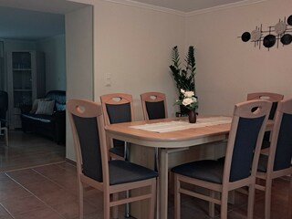 Teilansicht Esszimmer