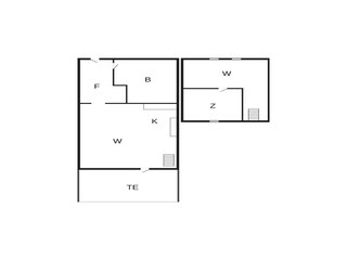 Casa de vacaciones Havneby Plano de planta 41