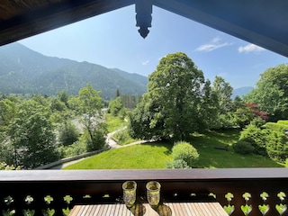 Blick von der Balkontür