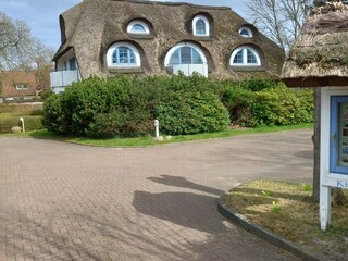Reethaus mit Parkplatz