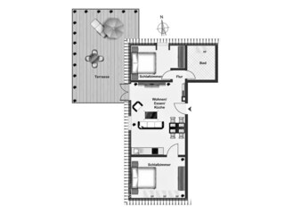 Grundriss Wohnung Strandrose