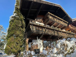 Haus am Bach - im Winter