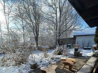 Haus am Bach - im Winter