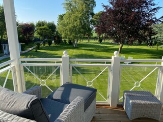 Sunny balconies