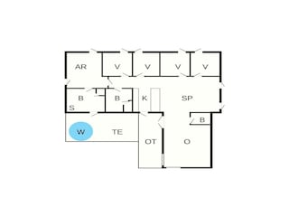 Ferienhaus Marielyst Grundriss 69