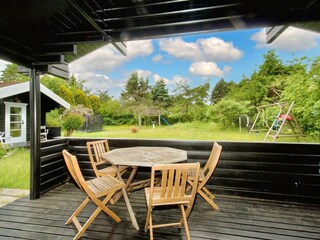 Ferienhaus Udsholt Strand Außenaufnahme 4