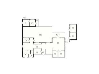 Vakantiehuis Udsholt Strand Grondplan 62