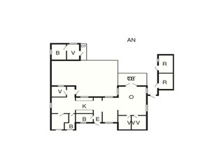 Casa de vacaciones Udsholt Strand Plano de planta 7