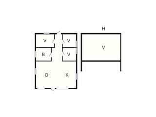 Holiday house Nedstrand Floor Plan 39