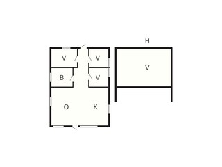 Ferienhaus Nedstrand Grundriss 11