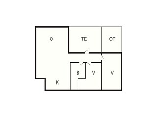 Maison de vacances Gilleleje Plan d'étage 45