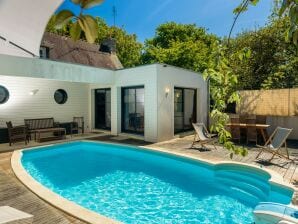 Beautiful villa in Plome with private pool - Plomeur - image1