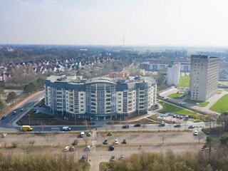 Die Kurpark-Residenz von vorne