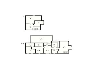 Casa de vacaciones Nysted Plano de planta 17