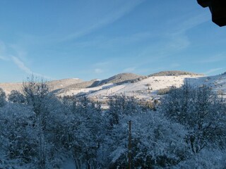Blick vom Balkon zum Herzogenhorn