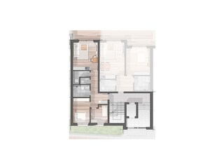 Grundriss - Prospektbild