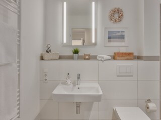 Handtuchwärmer im Badezimmer