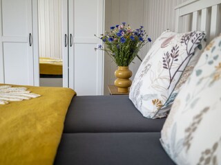 Schlafzimmer mit Doppelbett