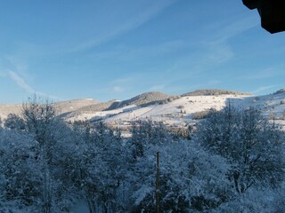Blick vom Balkon zum Herzogenhorn