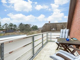 Sonniger Westbalkon