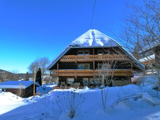 Ferienhaus Panoramablick im Winter