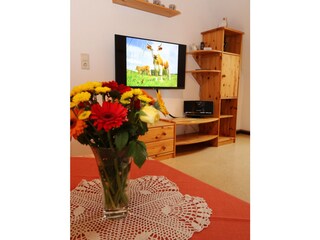 Wohn-/Schlafzimmer Wohnung 1