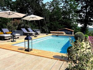 Maison de vacances Beau gîte en Ardèche avec piscine et belles vues ! - Payzac (Ardèche) - image1