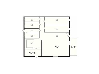 Ferienhaus Gedser Grundriss 32