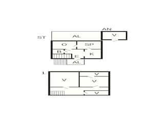Vakantiehuis Grondplan 44