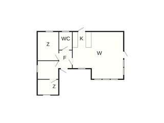 Maison de vacances Havnsø Plan d'étage 35