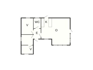 Ferienhaus Havnsø Grundriss 36