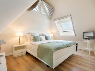 Raum mit Doppelbett