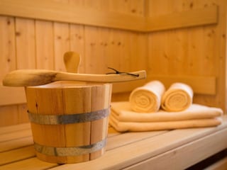 Deko in der Sauna