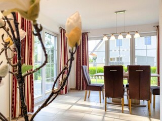 Blick in den Wohn-und Essbereich